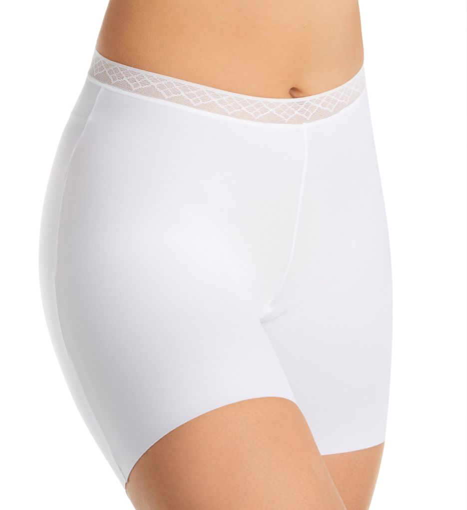 Vanity Fair Slimmer Shapewear, Tummy Control Spank Shorts White XL