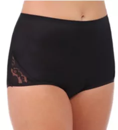 Lace Nouveau Brief Panty Midnight Black 5