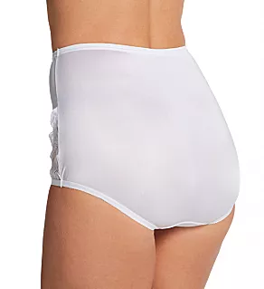 Lace Nouveau Brief Panty Star White 11