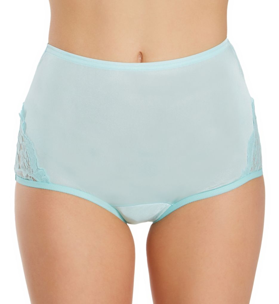 Vanity Fair Women's Perfectly Yours Lace Brief, Fawn, 5, 3-Pack at