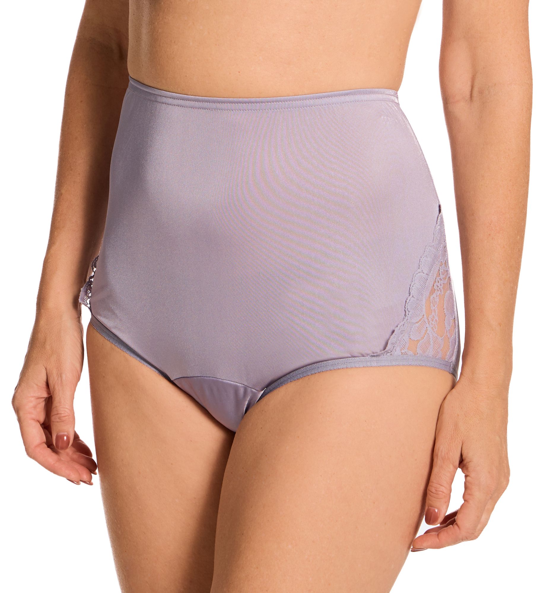 Vanity Fair Perfectly Yours Lace Nouveau Brief Panty - 3 Pack Multi 8  - Image 1