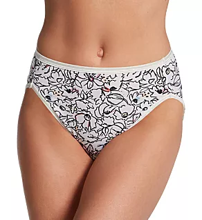 Illumination Hi-Cut Brief Panty Bee Well Print 6