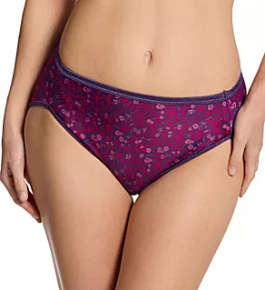 Illumination Hi-Cut Brief Panty Cosmo Garden Print 7