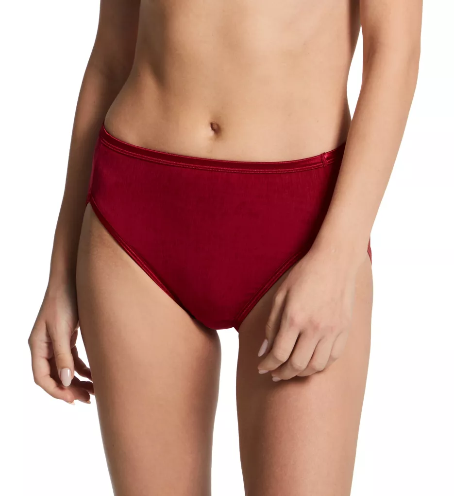 Illumination Hi-Cut Brief Panty Designer Red 9