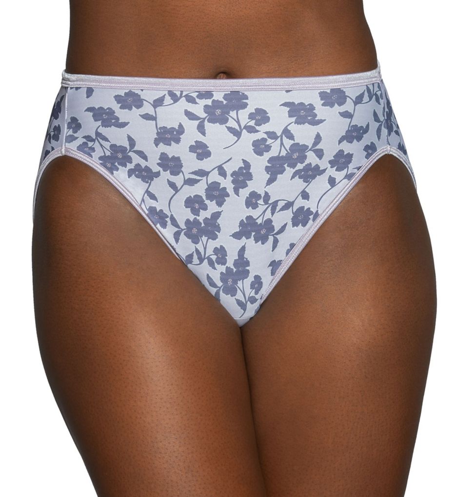Vanity Fair (2547585): Vanity Fair 13108 Illumination Hi-Cut Brief Panty (Favorite Flower Print 8)