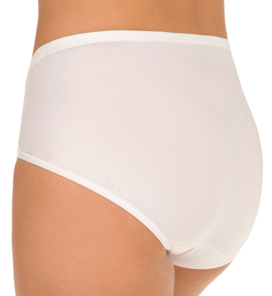 Vanity Fair Womens Body Caress Hi-Cut , 3 Pack 13437 - STAR WHITE/STAR  WHITE/STAR WHITE - 9