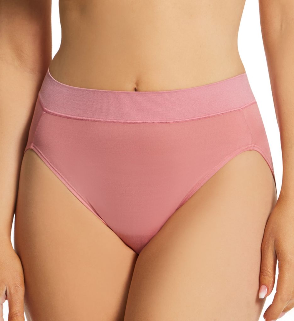 Vanity Fair (2545647): Vanity Fair 13212 Beyond Comfort Hi-Cut Brief Panty (Pink Amethyst 9)