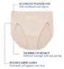 Vanity Fair Beyond Comfort Hi-Cut Brief Panty 13212 - Image 3