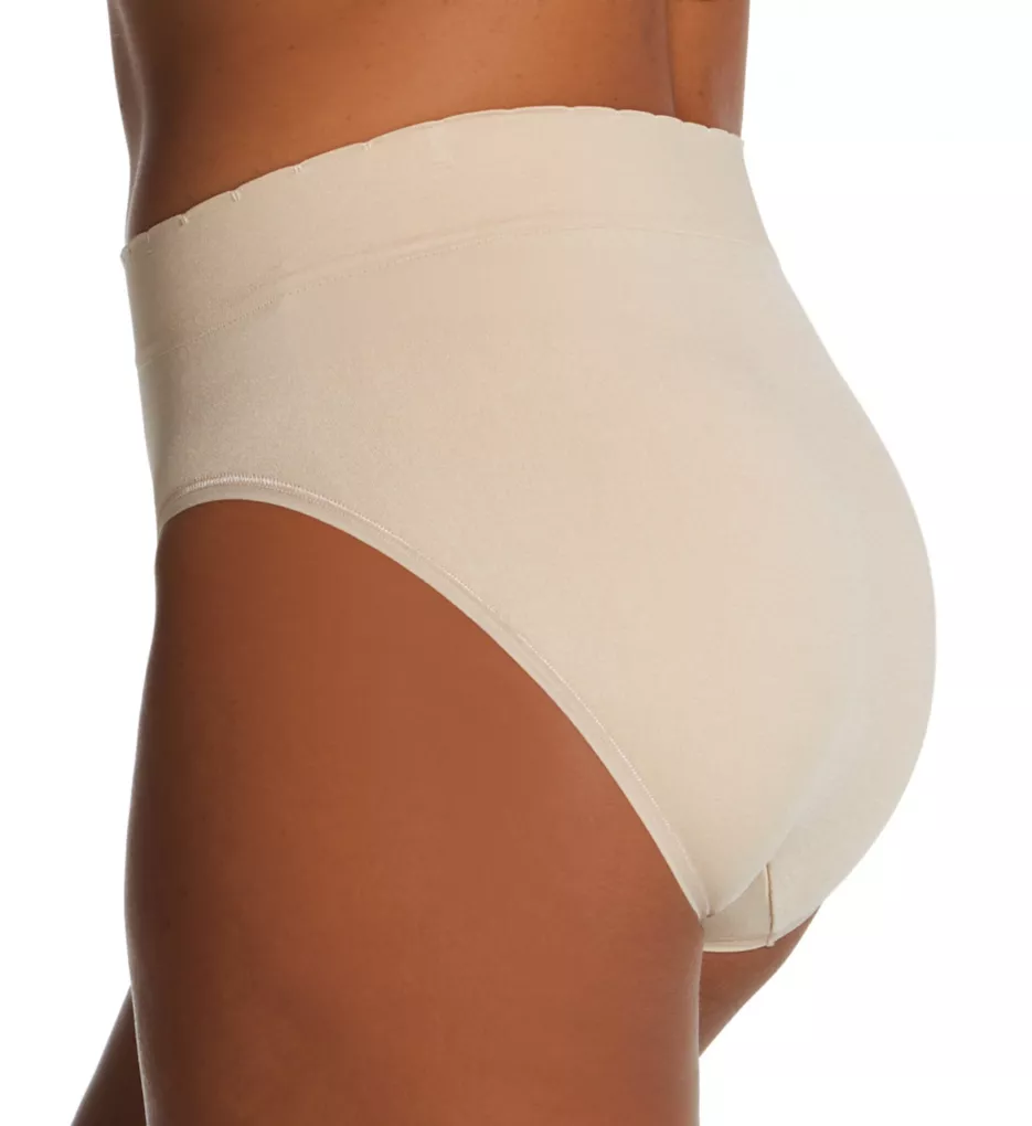 432 Wholesale Sofra Cotton Bikini Panty, HigH-Cut & Lace At Back - at 