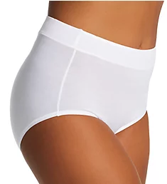Elevated Modal Brief Panty Star White 6