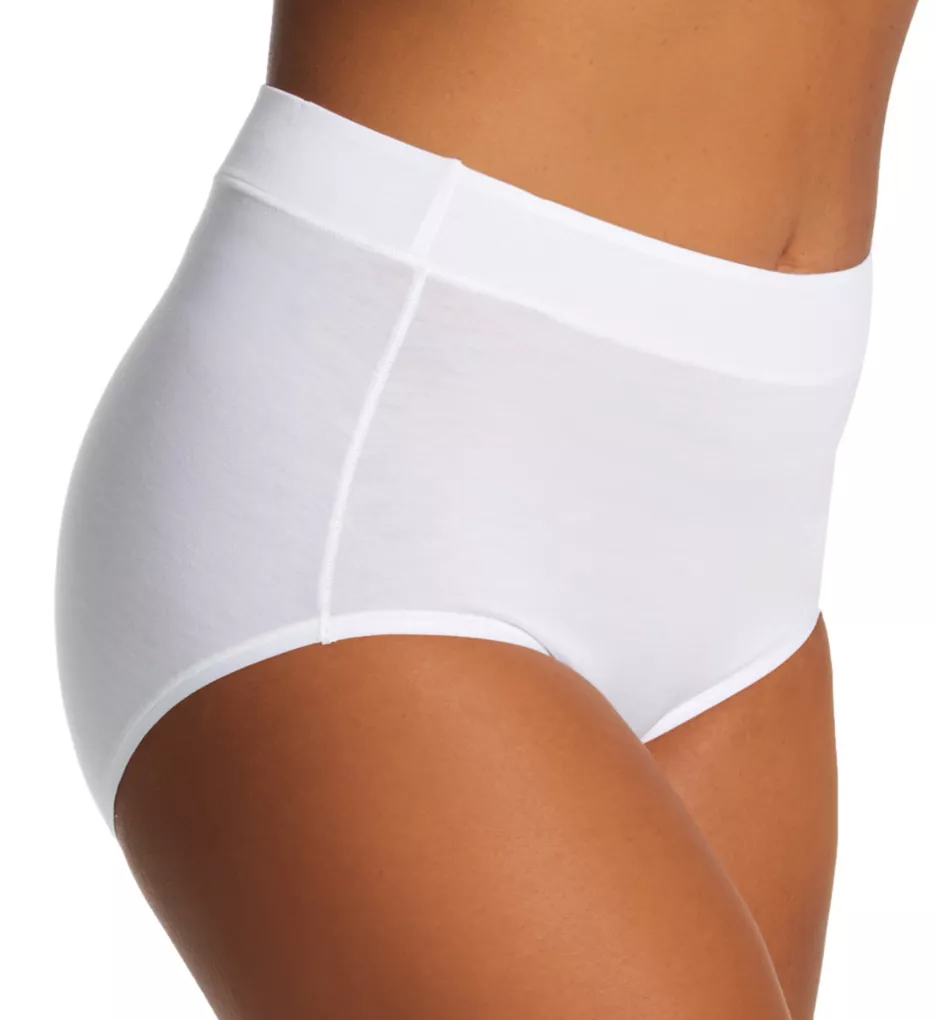 Elevated Modal Brief Panty Star White 6
