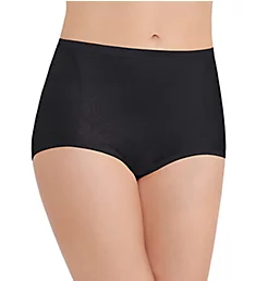 Smoothing Comfort Lace Brief Panty Midnight Black 8