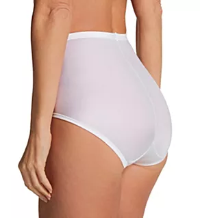 Smoothing Comfort Lace Brief Panty Star White 6
