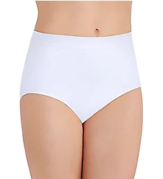 Smoothing Comfort Seamless Brief Panty Star White 6