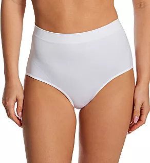 Smoothing Comfort Seamless Brief Panty Star White 7