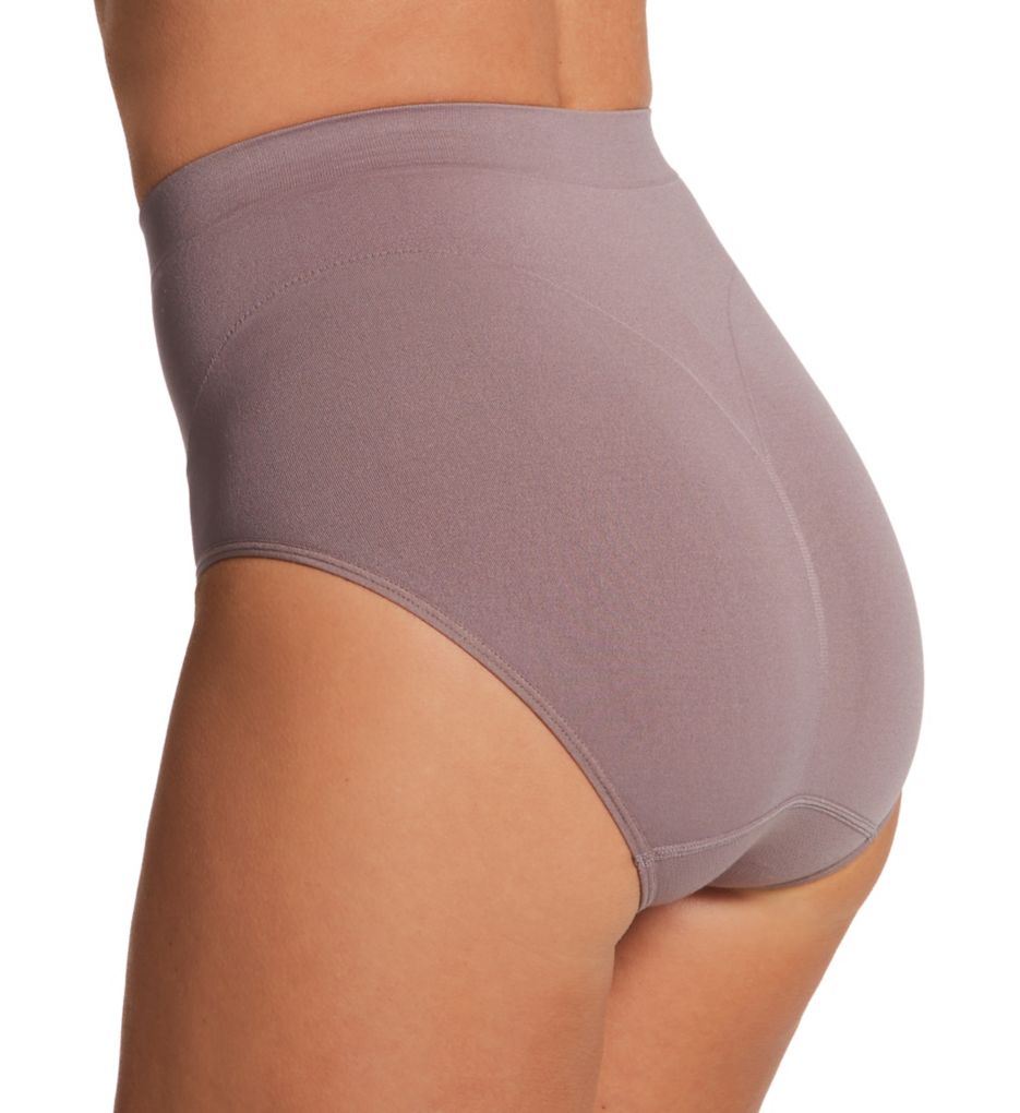 Vanity Fair Smoothing Comfort Seamless Brief Panty Smoked Oyster 6  - Image 2