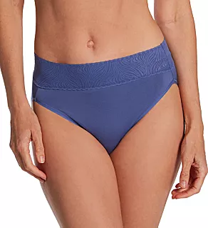 Effortless Hi-Cut Brief Panty Blue Harbor 9