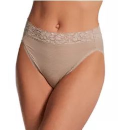 Flattering Lace Ultimate Comfort Hi-Cut Panty Toasted Coconut 6