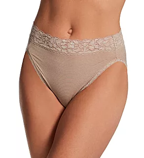 Flattering Lace Ultimate Comfort Hi-Cut Panty Toasted Coconut 6