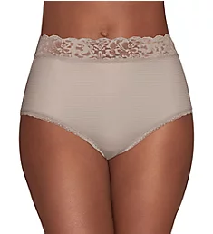 Flattering Lace Brief Panty Toasted Coconut 6