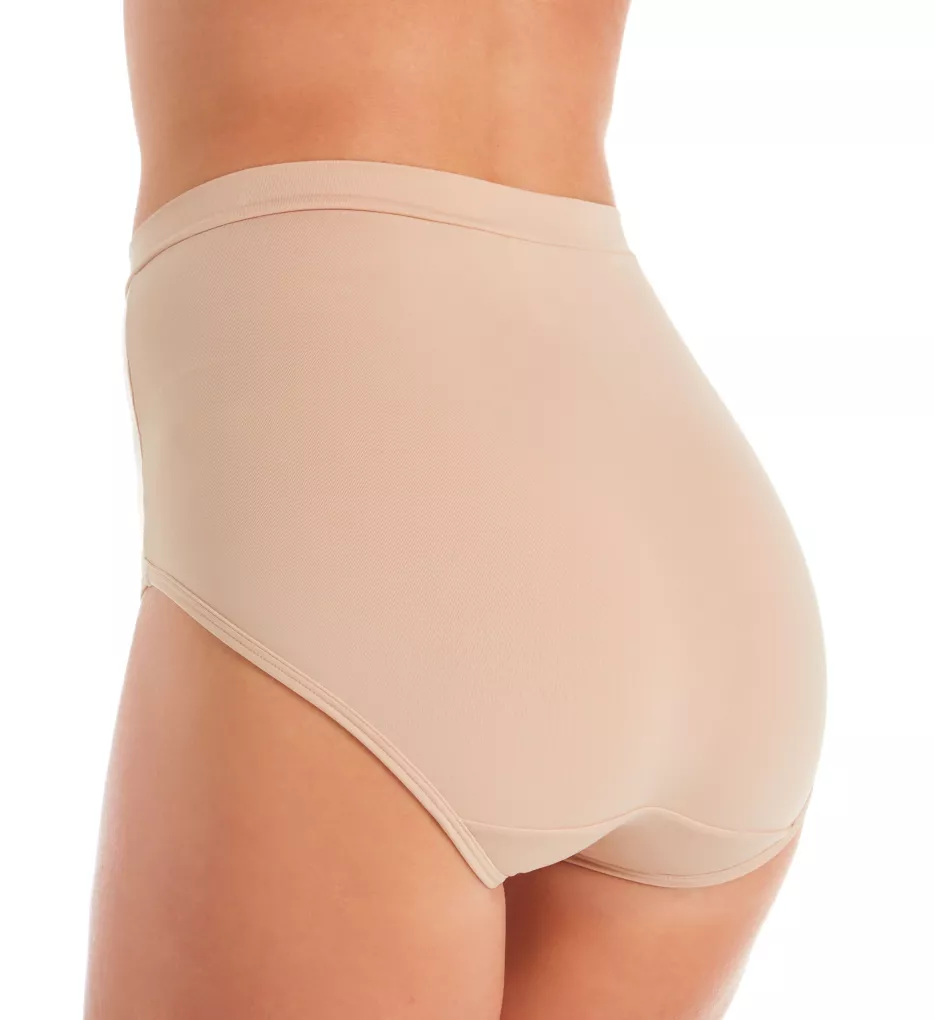 Beyond Comfort Silky Stretch Brief Panty Damask Neutral 6