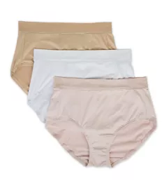 Beyond Comfort Brief Panty - 3 Pack