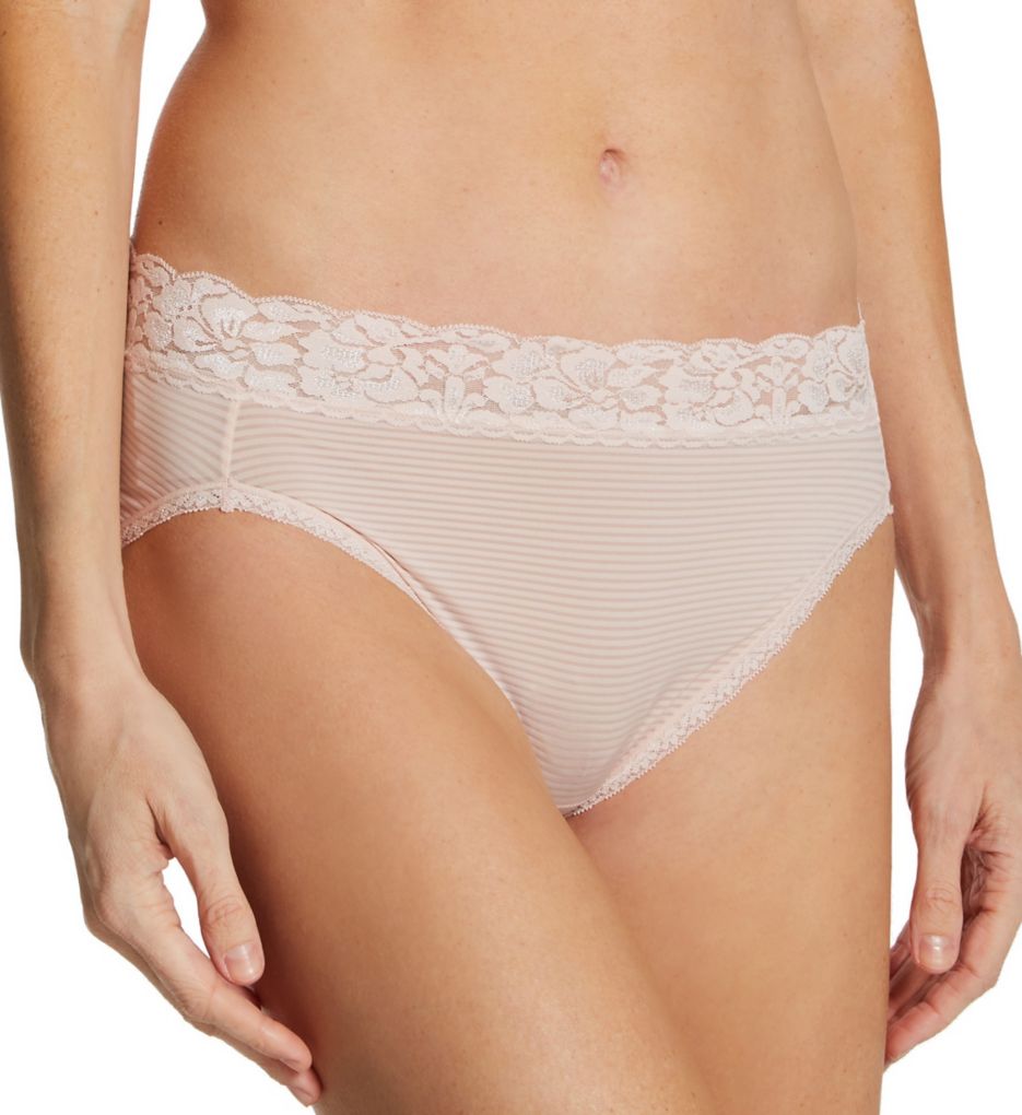 Flattering Lace Hi Cut Brief - 3 Pack