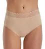 Vanity Fair Flattering Lace Cotton Stretch Brief Panty 13396 - Image 1