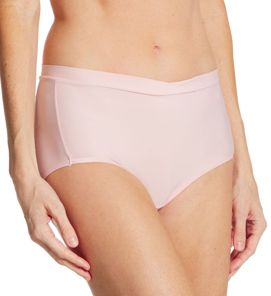 Carole Hochman Womens Underwear Soft Stretch Cotton Full Coverage High Cut  Brief Panties 8 Pack Multipack