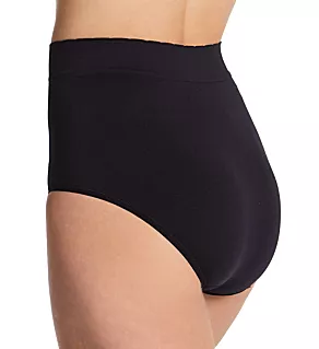 No Pinch, No Show Seamless Brief Panty - 3 Pack BLACK MULTI 8
