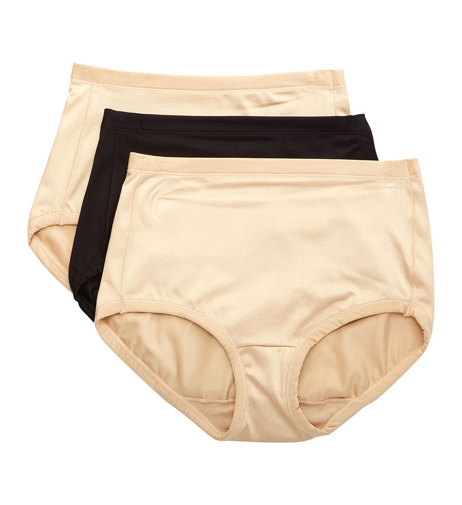 Vanity Fair 13438 Body Caress Brief Panty – 3 Pack