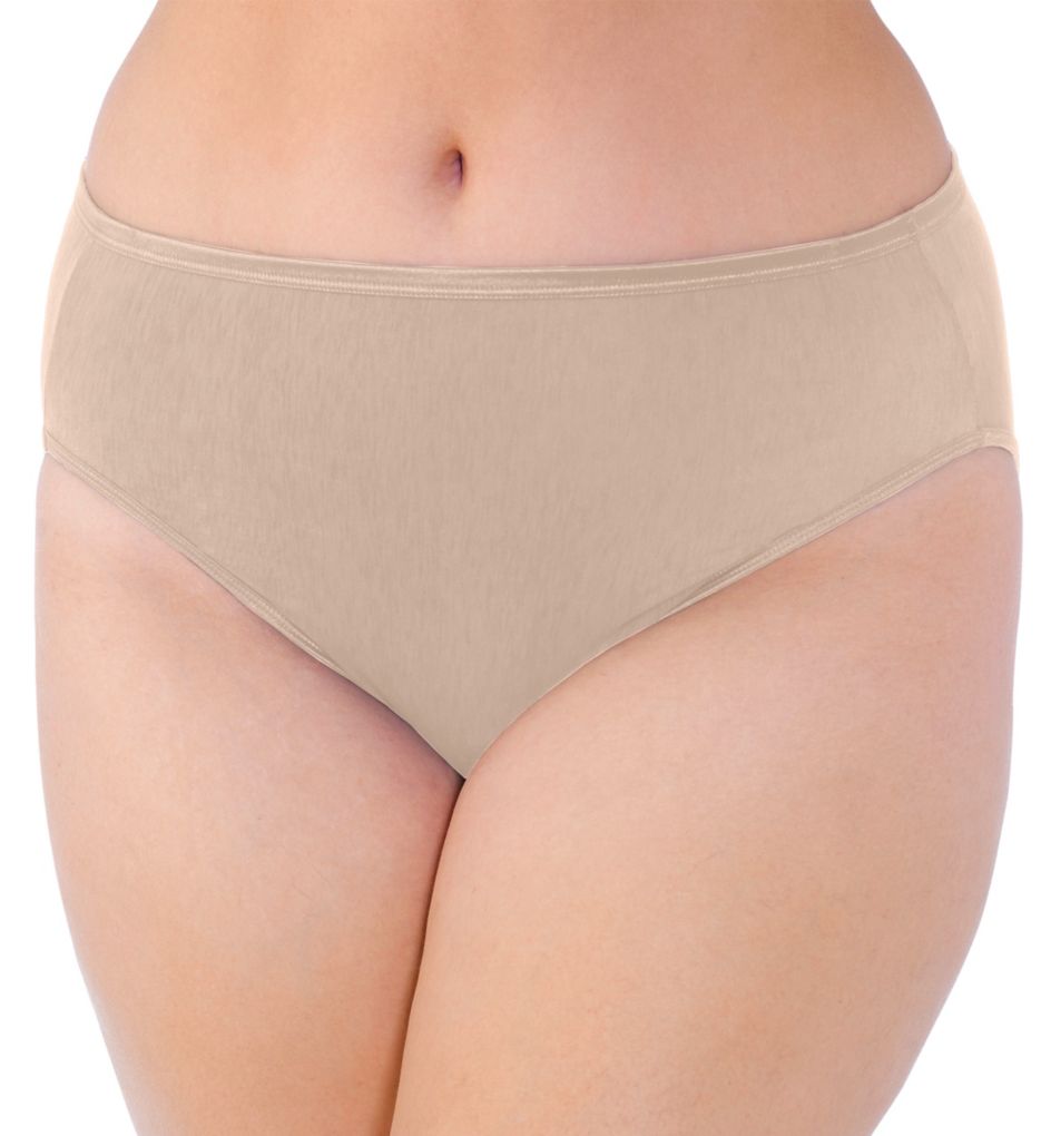 Plus Size Nylon Hi-Leg Brief Panty  Plus size, Panties, Plus size women