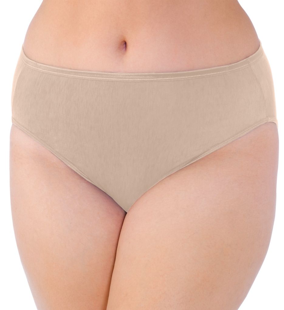 Plus Cotton Hi-Cut Panty