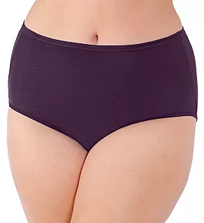 Illumination Plus Size Brief Panty Sangria 9