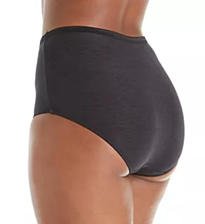 Illumination Plus Size Brief Panty Midnight Black 11