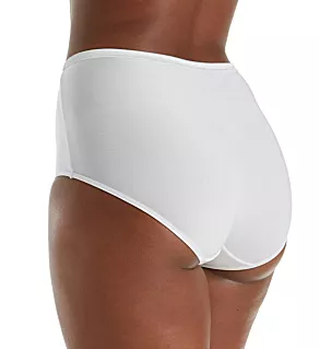 Illumination Plus Size Brief Panty Star White 9