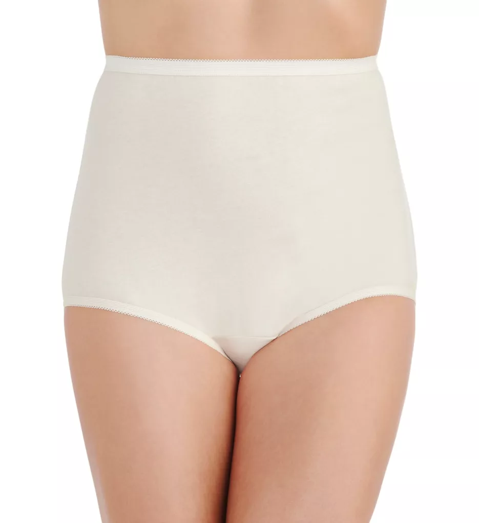 Perfectly Yours Tailored Cotton Brief Panty Fawn 6 