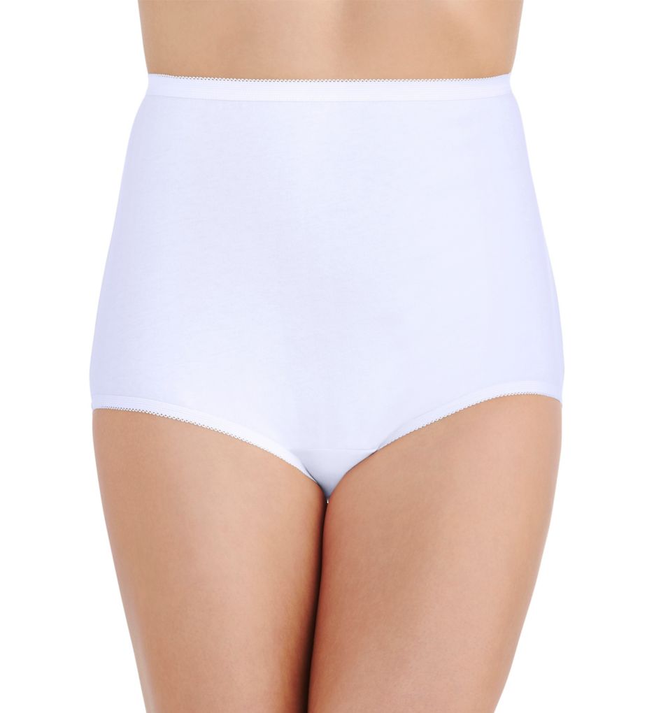 Vanity Fair Perfectly Yours Classic Cotton Brief 3-Pack : :  Clothing, Shoes & Accessories