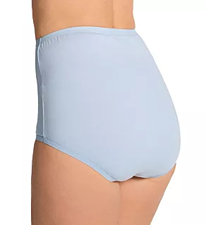 Perfectly Yours Tailored Cotton Brief Panty Shirting Blue 9