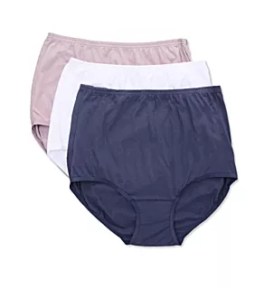 Tailored Cotton Brief Panty - 3 Pack