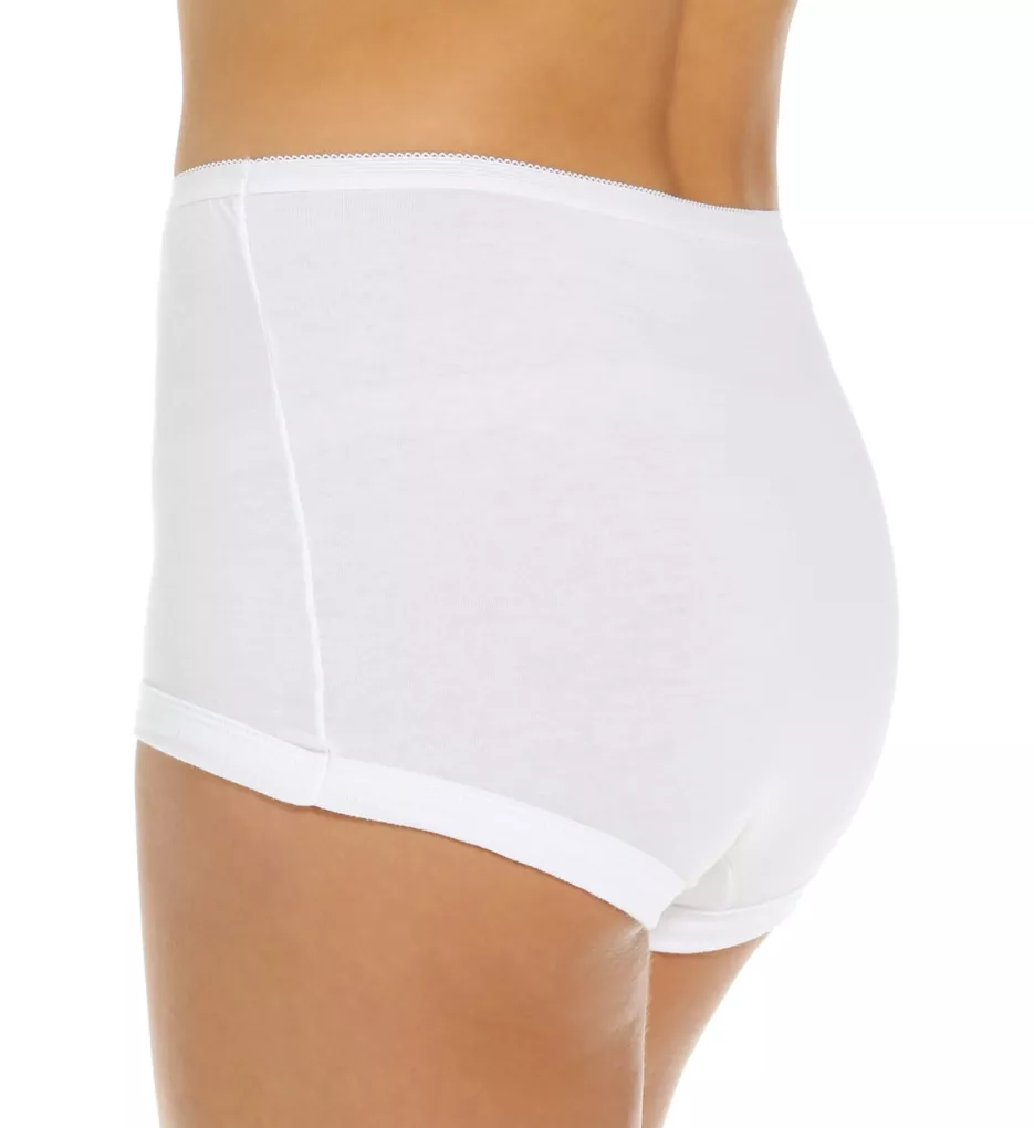 Vanity Fair Women's Illumination Plus High-Cut Satin-Trim Brief Underwear  13810