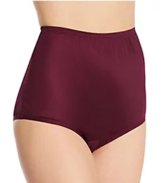Perfectly Yours Ravissant Tailored Brief Panty Moody Maroon 12