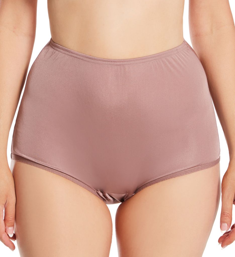 Perfectly Yours Ravissant Tailored Brief Panty Chocolate Mousse 6 by Vanity  Fair