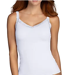 Perfect Lace Spin Camisole With Lace Star White S
