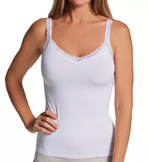Perfect Lace Spin Camisole With Lace Star White S