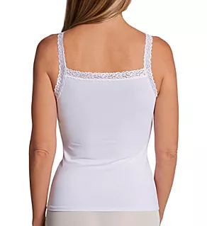 Perfect Lace Spin Camisole With Lace Star White S