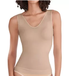 Seamless Smoothing Spin Tank Damask Neutral S