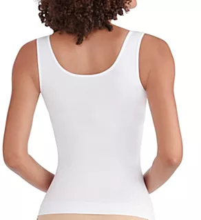 Seamless Smoothing Spin Tank Star White XL