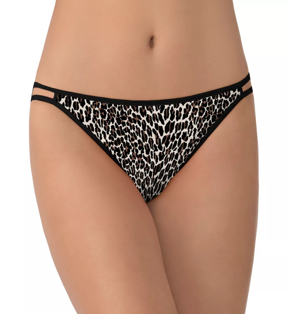 Illumination String Bikini Panty Modern Leopard Print 5