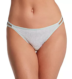 Illumination String Bikini Panty Secret Message Print 6